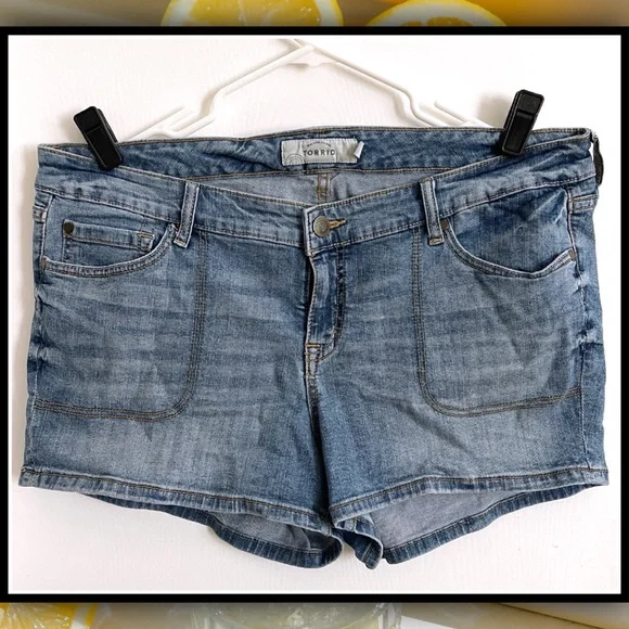 TORRID White Label Shortie Shorts #T000jn618B #T000jn620B - Picture 2 of 3